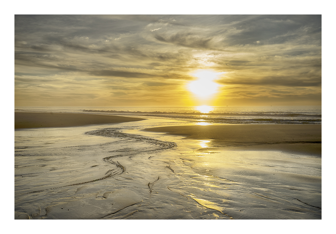 ATARDECER. Reserva Natural de San Jacinto. Portugal.